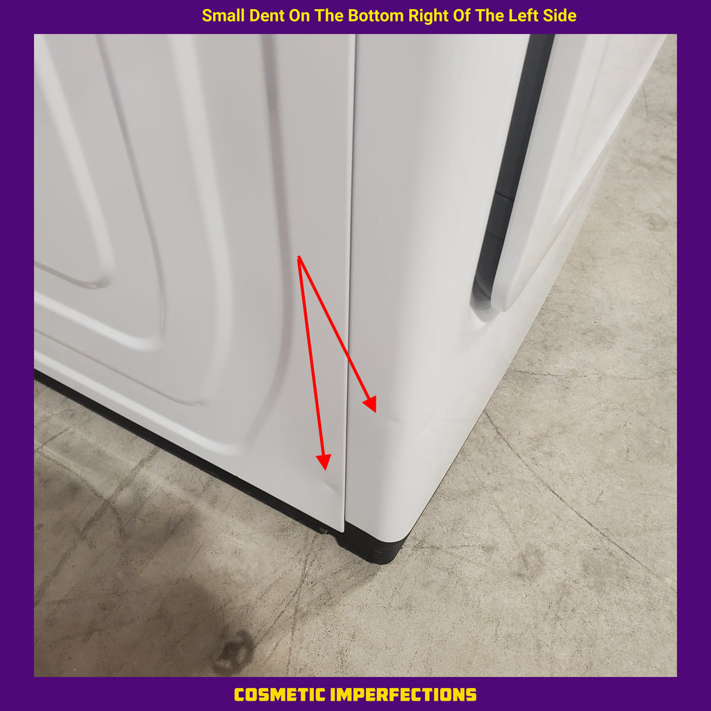 Pictures of Samsung White Extra Large 7.4 Cu. Ft. Capacity with Sensor Dry DVE50R5200W - Scratch and Dent (Minor) - Neu Appliance Outlet - Discount Appliance Outlet in Austin, Tx