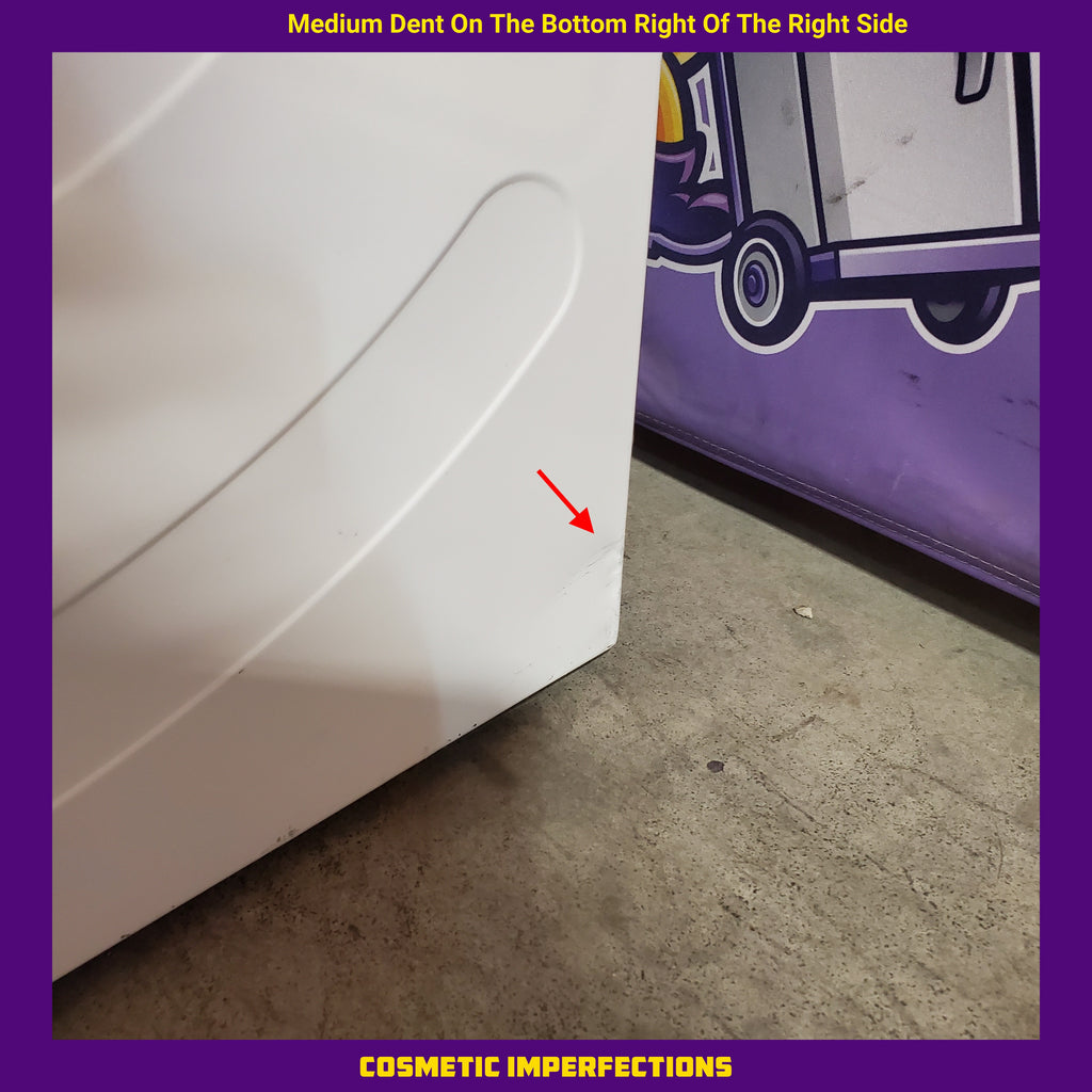 Pictures of Bosch 500 Series 4-cu ft Stackable Ventless Electric Dryer with Steam Cycle in White 31135SD234 - WQB245B0UC - Scratch & Dent (Moderate) - Neu Appliance Outlet - Discount Appliance Outlet in Austin, Tx