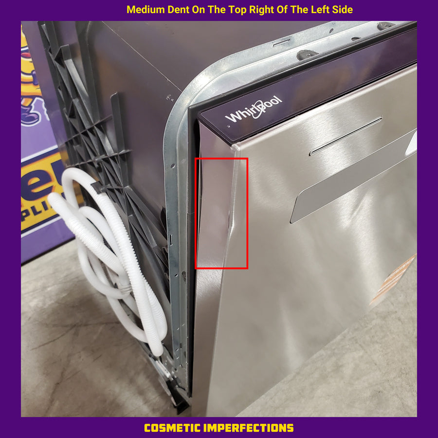 Whirlpool Built In Dishwasher with 55 dBA in Fingerprint Resistant Stainless Steel 251315SD1143 - WDP540HAMZ - Scratch & Dent (Moderate)