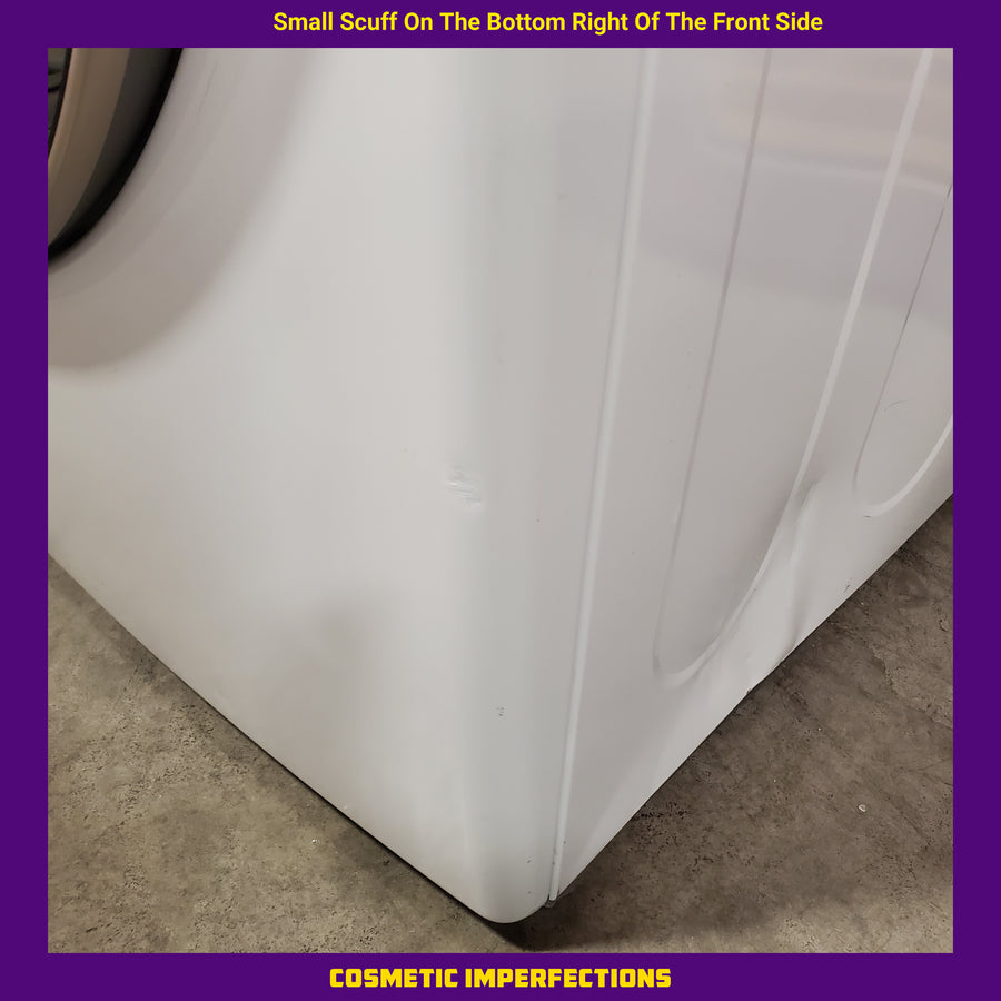LG 4.5 cu. ft. Front Load Washer with Steam and Built-In Intelligence in White 251318SD1348 - WM4000HWA - Scratch & Dent (Moderate)