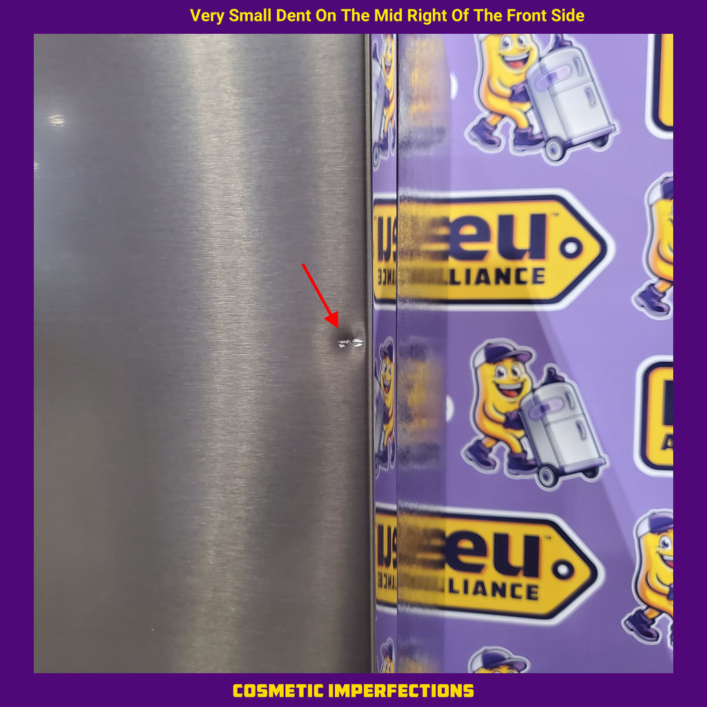 Pictures of KitchenAid Standard-Depth 25.8-cu ft 5-Door with Ice Maker in Black Stainless Steel with PRINTSHIELD Finish 31134SD225 - KRMF706EBS - Scratch & Dent (Minor) - Neu Appliance Outlet - Discount Appliance Outlet in Austin, Tx