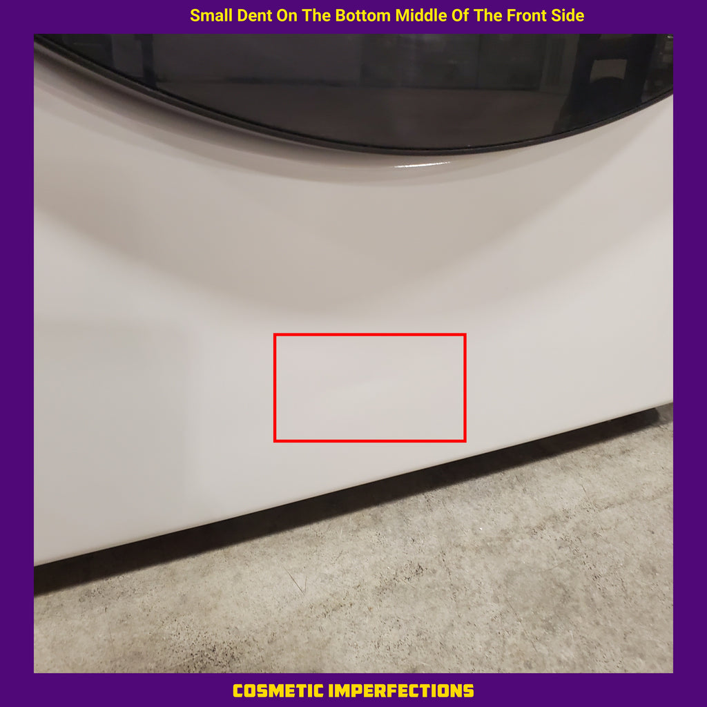 Samsung 7.5 Cu. Ft. Stackable Smart Electric Dryer with Steam and Sensor Dry in Ivory 22131SD88 - DVE50BG8300EA3 - Scratch & Dent - Minor (Copy)