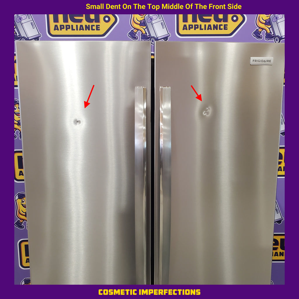 Pictures of Frigidaire 29 Cu. Ft. Standard-Depth French Door Refrigerator in Stainless Steel FRFN2813AF - Scratch & Dent (Minor) - Neu Appliance Outlet - Discount Appliance Outlet in Austin, Tx