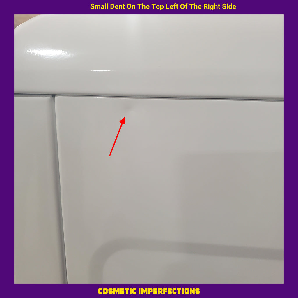 GE Electric 7.4 Cu. Ft. Front Load Dryer with Sensor Dry in White GTD58EBSVWS - Scratch & Dent (Minor)