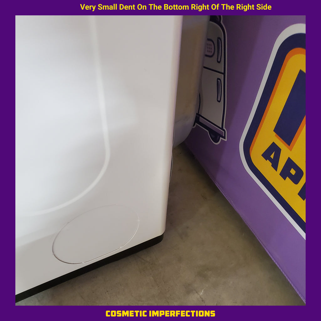 LG 7.3 cu. ft. Ultra Large Capacity Electric Dryer with Sensor Dry Technology 3SD905 - DLE7150W - Scratch & Dent (Minor)
