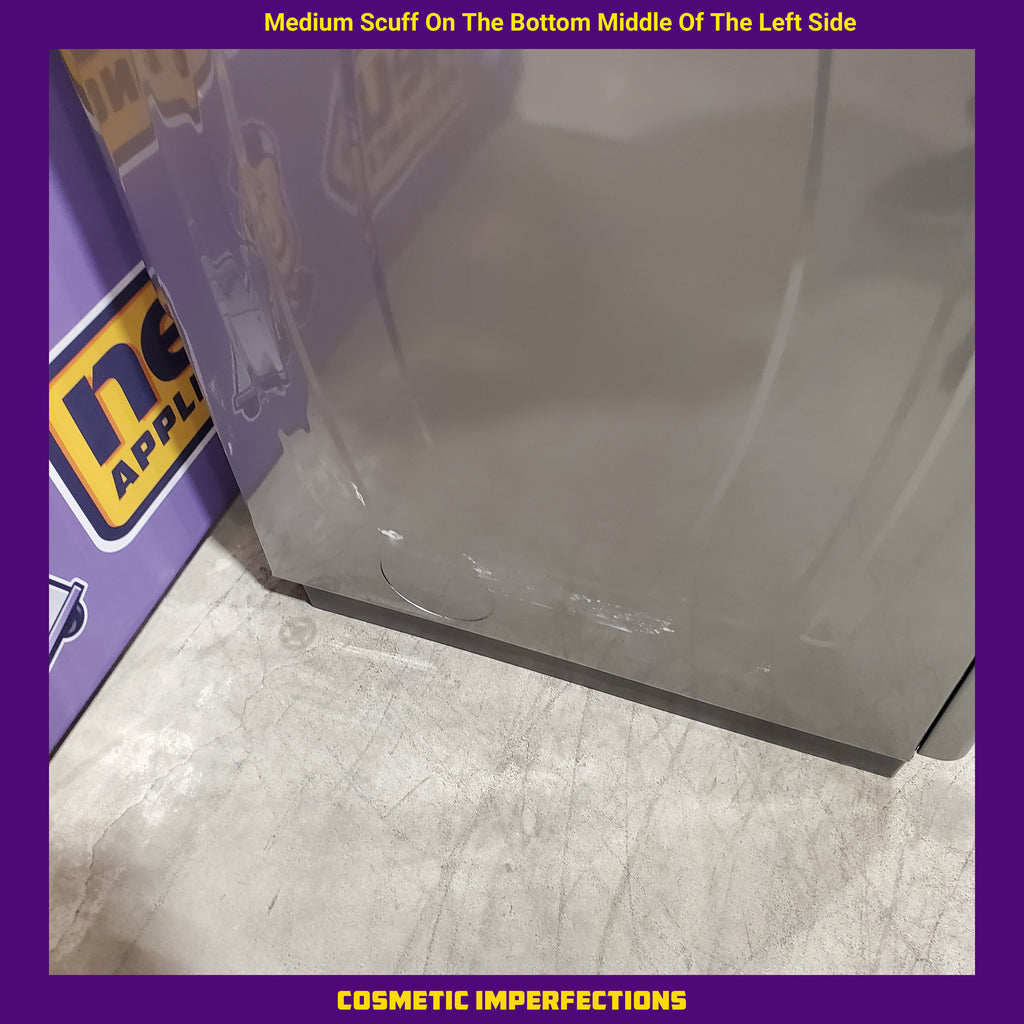 Whirlpool Chrome Shadow Top Load 5.2 Cu. Ft. Washer with Removable Agitator WTW8127LC - Scratch & Dent (Minor) and Whirlpool Chrome Shadow Electric 7.4 Cu. Ft. Dryer with Moisture Sensor 16063 - WED8127LC - Scratch and Dent (Minor)