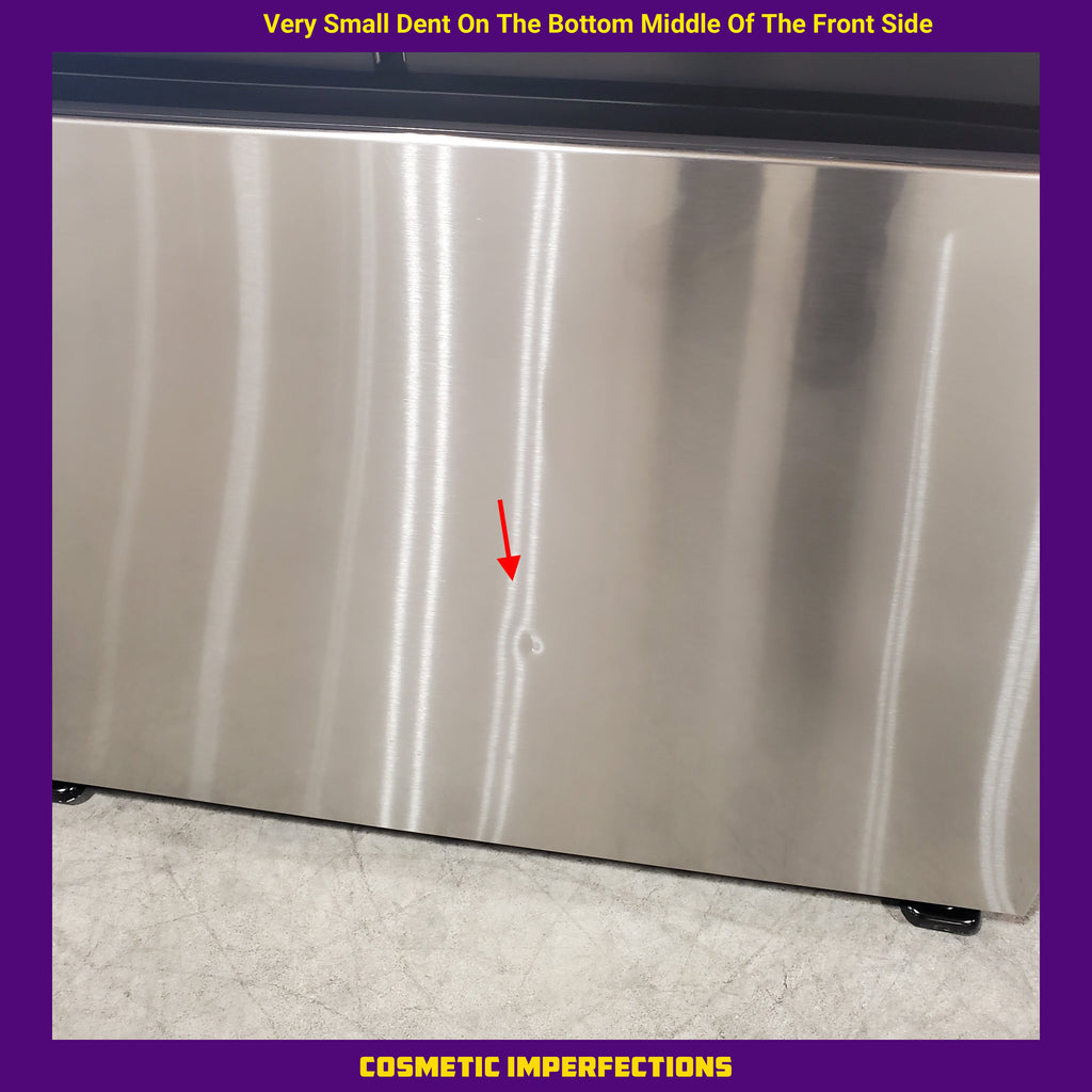 Pictures of Samsung 31.5-cu ft 3-Door ENERGY STAR Smart French Door Refrigerator with Dual Ice Maker in Stainless Steel RF32CG5300SR - Scratch & Dent (Minor) - Neu Appliance Outlet - Discount Appliance Outlet in Austin, Tx