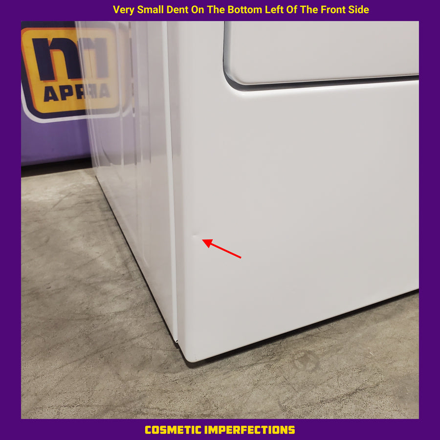 Whirlpool White Electric Extra Large 7.0 Cu. Ft. Dryer with Wrinkle Shield 30133SD144 - WED4815EW - Scratch & Dent (Minor)
