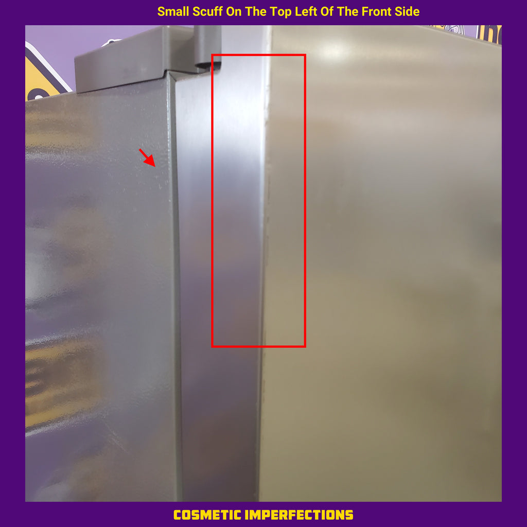 Hisense 29.1 cu. ft. Standard Depth Side by Side Refrigerator Stainless Steel 5SD267 - HRS290P5FSE - Scratch & Dent (Minor)