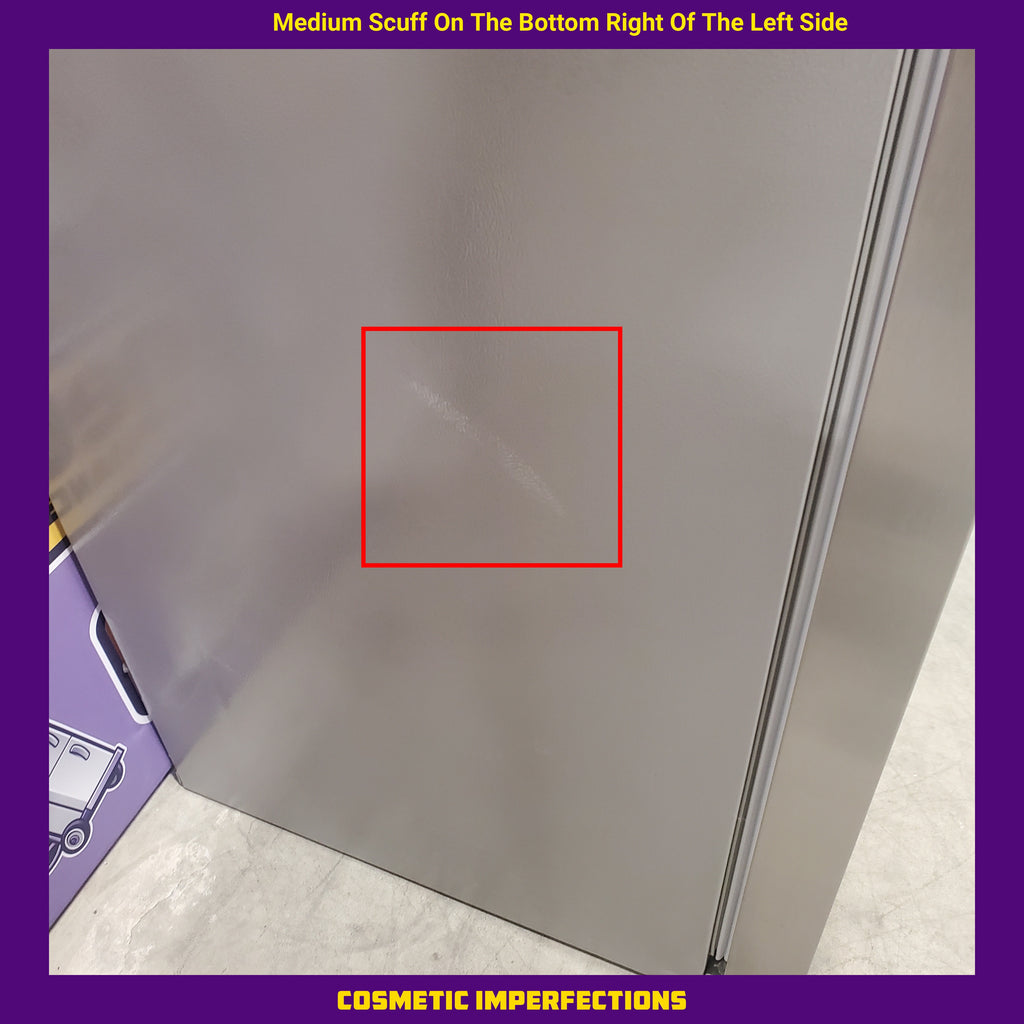 Pictures of Frigidaire 25.6 cu. ft. ENERGY STAR Side by Side Refrigerator with Exterior Water and Ice Dispenser in Stainless Steel FRSS2623AS - Scratch & Dent (Moderate) - Neu Appliance Outlet - Discount Appliance Outlet in Austin, Tx