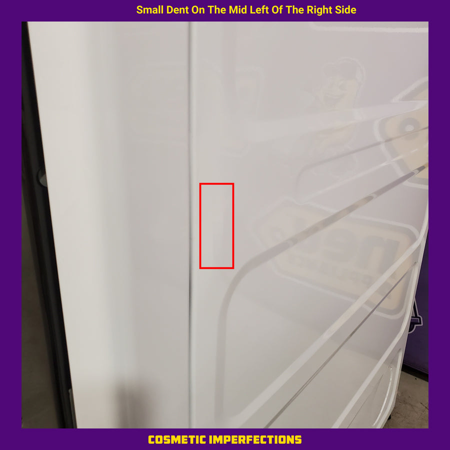 GE Profile 7.4 cu. ft. Smart Electric Dryer in White with Steam, Sanitize Cycle, and Sensor Dry, ENERGY STAR PTD70EBSTWS- Scratch & Dent (Moderate)