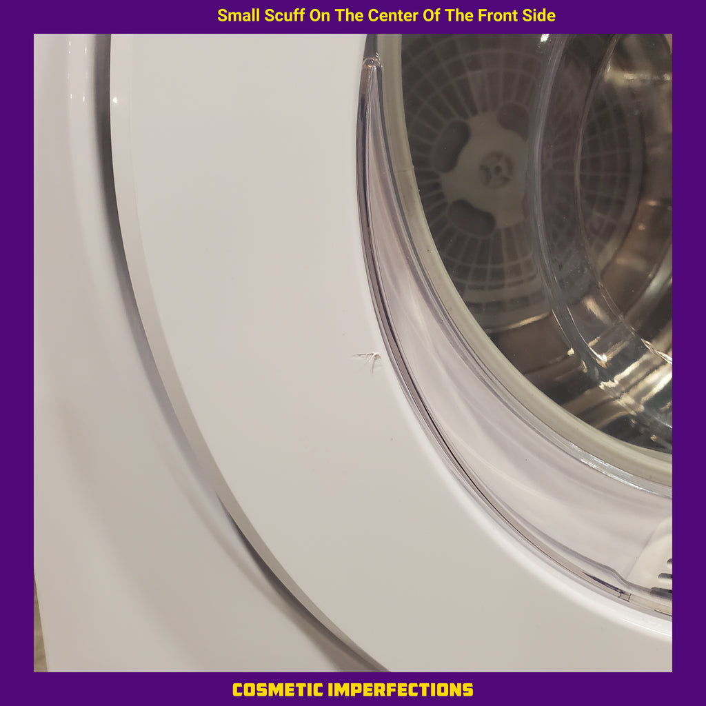 Vibekio 1.8 cu. ft. vented Front Load Stackable Compact Electric Dryer in White 6SD94 - CD-7 - Scratch & Dent (Minor)