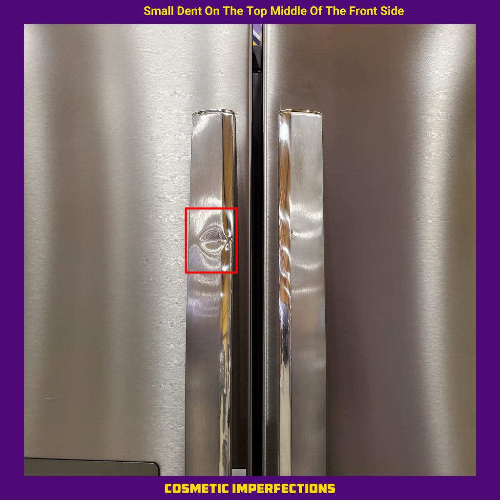 Pictures of Frigidaire Gallery 22 Cu. Ft. 4-Door Counter-depth French Door Refrigerator with Ice Maker (Fingerprint Resistant Stainless Steel) ENERGY STAR 20232SD594 - GRMC2273CF - Scratch & Dent (Moderate) - Neu Appliance Outlet - Discount Appliance Outlet in Austin, Tx
