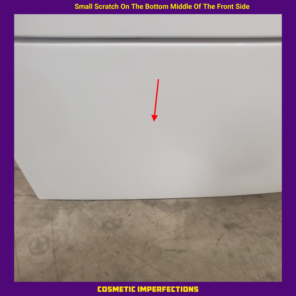 Pictures of GE White Electric 6.2 Cu. Ft. Capacity Dryer with Shallow Depth and Up to 120 Ft. Venting Capability GTX33EASKWW - Scratch and Dent (Minor) - Neu Appliance Outlet - Discount Appliance Outlet in Austin, Tx