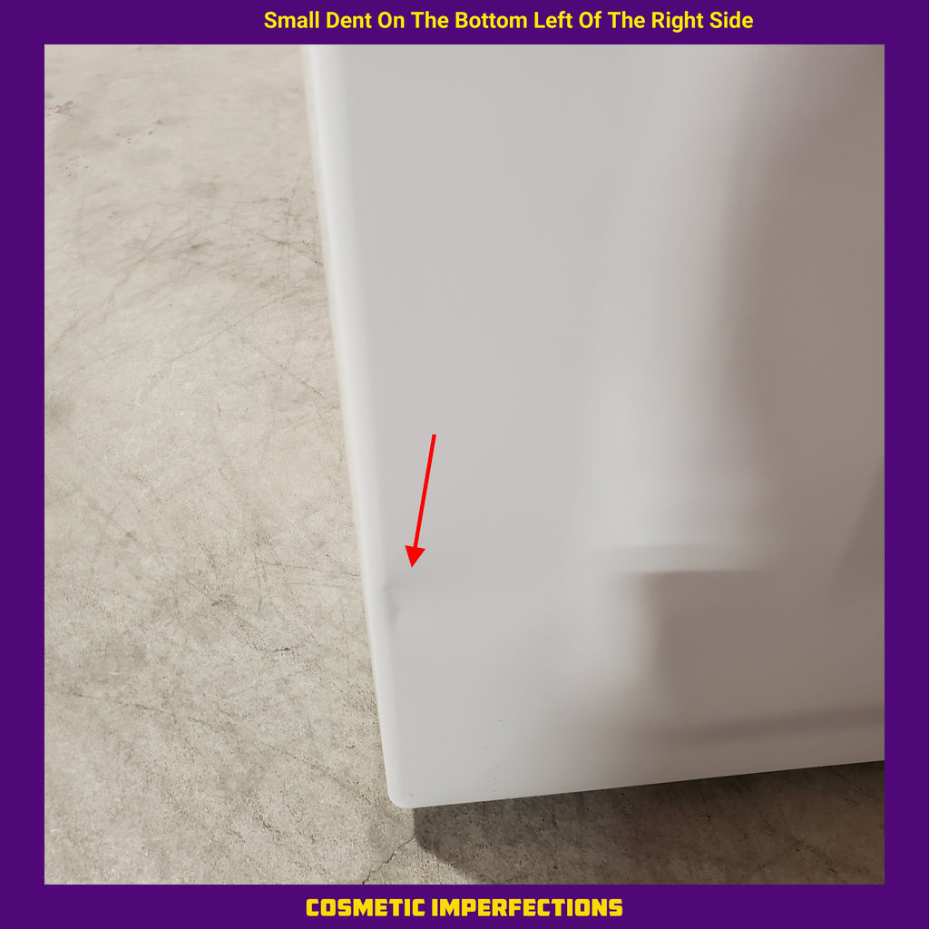 Pictures of Whirlpool Top Load 4.7 Cu. Ft. Washer in White with 2-in-1 Removable Agitator WTW5057LW - Scratch & Dent - Minor and Whirlpool 7.0 Cu. Ft. Long Vent Electric Moisture Sensing Dryer WED500CMW - Open Box - Neu Appliance Outlet - Discount Appliance Outlet in Austin, Tx