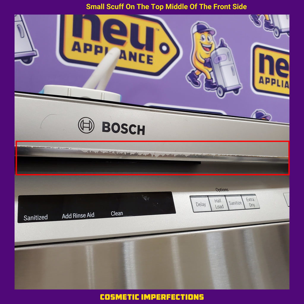 Bosch 300 Front Control 24-in Built-In Dishwasher With Third Rack ENERGY STAR, 44-dBA 05CR72 - SHEM63W55N - Scratch & Dent (Minor)