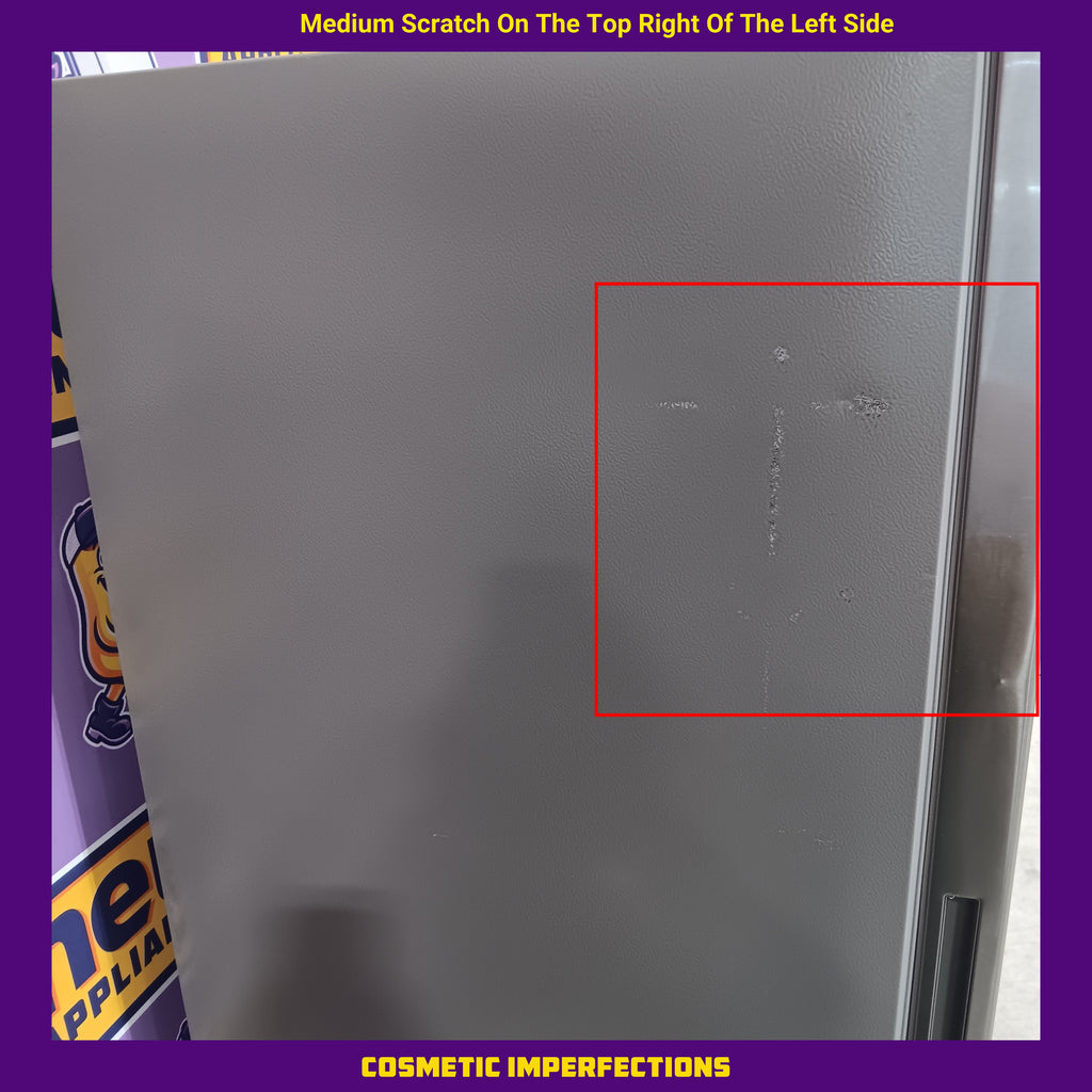 Pictures of Vissani 18.7 cu. ft. Bottom Freezer Refrigerator in Stainless Steel 25136CR631 - MDBF18SS - Scratch & Dent (Moderate) - Neu Appliance Outlet - Discount Appliance Outlet in Austin, Tx