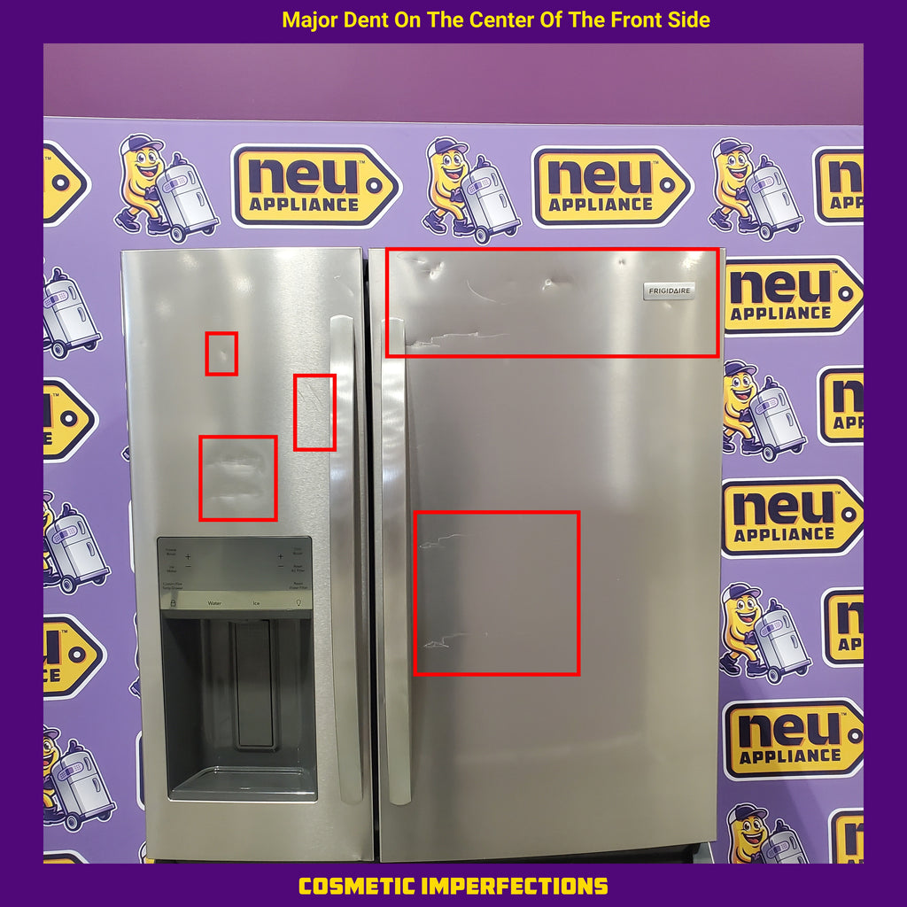 Pictures of Frigidaire 26 Cu. Ft. Standard-Depth 4-Door French Door Refrigerator 20232SD588 - FRMS274TAV - Scratch & Dent (Major) - Neu Appliance Outlet - Discount Appliance Outlet in Austin, Tx
