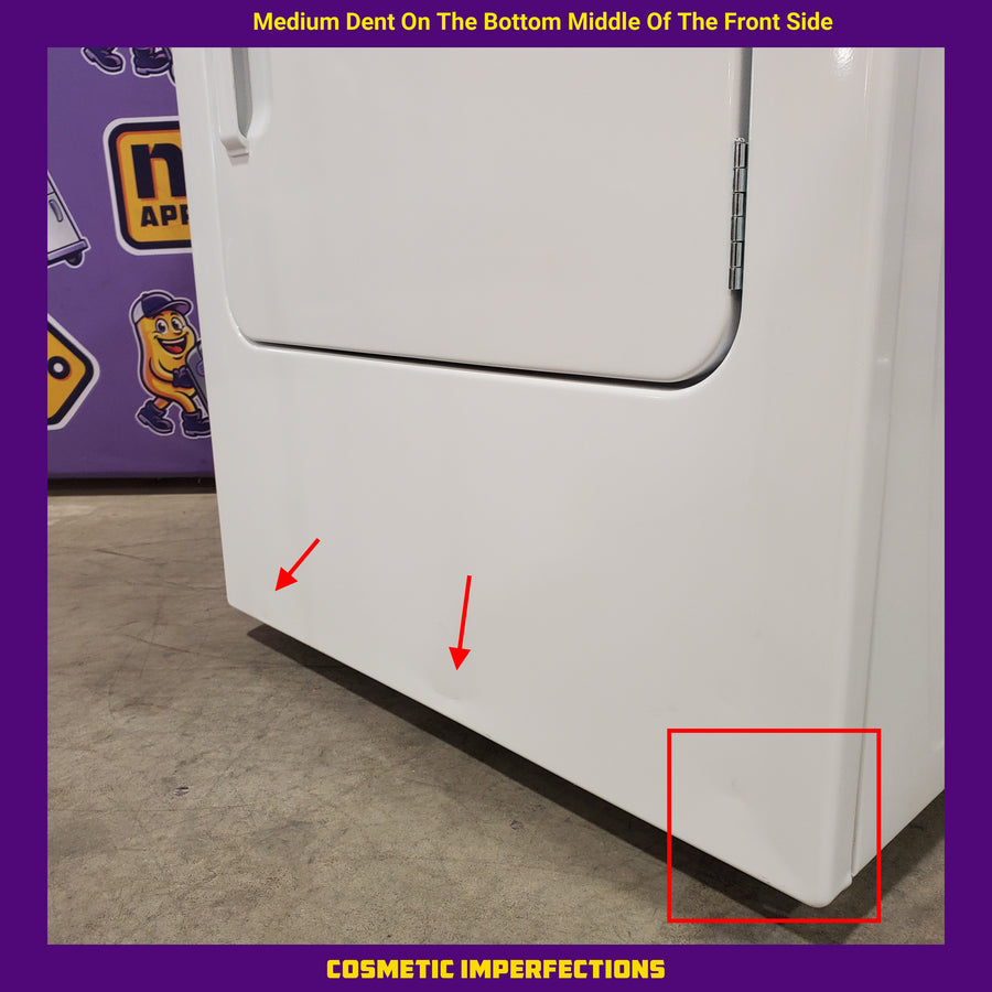 Maytag Top Load 4.8 cu ft Washer with Deep Fill and Slow-Close Glass Lid MVW6200KW - Scratch & Dent (Minor) and Maytag 7.0 cu ft Electric Dryer with Moisture Sensing and Quick Dry Cycle 16196 - MED6200KW - Scratch & Dent (Moderate)