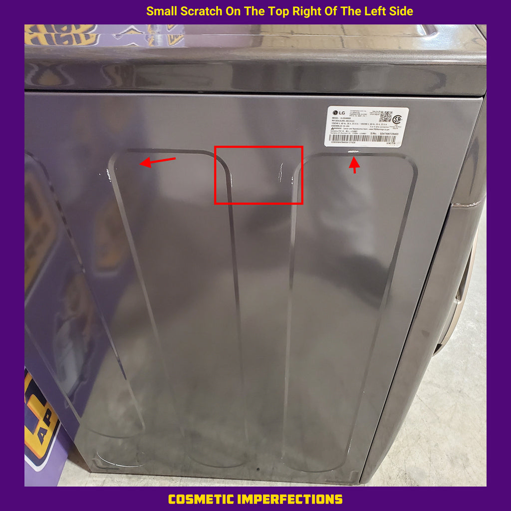 LG Front Load 4.5 Cu. Ft. Washer with TurboWash 360 Technology WM4000HBA - Scratch & Dent (Minor) and LG Smart Wi-Fi Enabled Front Load Electric 7.4 Cu. Ft. Dryer with TurboSteam 16078 - DLEX4000B - Scratch & Dent (Moderate)