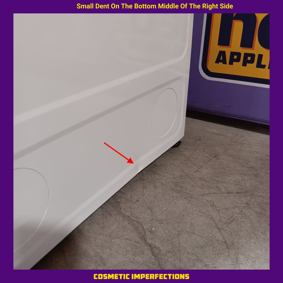 GE® 4.5 cu. ft. Capacity Washer with Stainless Steel Basket GTW485ASWWB - New in Box and GE® 7.2 cu. ft. Capacity Gas Dryer with Up To 120 ft. Venting and Extended Tumble 16205 - GTD48GASWWB - Scratch & Dent (Minor)