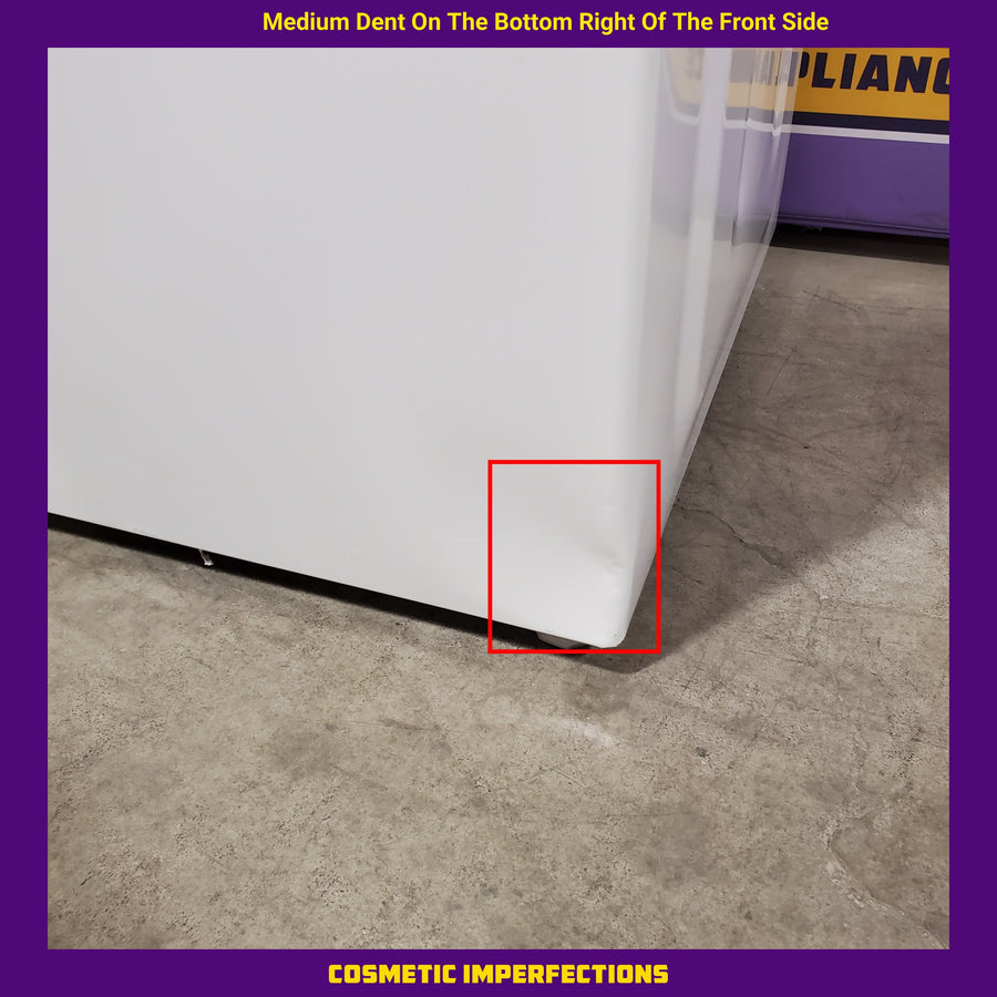 Maytag Top Load 4.8 cu ft Washer with Deep Fill and Slow-Close Glass Lid MVW6200KW - Scratch & Dent (Moderate) and Maytag 7.0 cu ft Electric Dryer with Moisture Sensing and Quick Dry Cycle 16232 - MED6200KW - Scratch & Dent (Minor)
