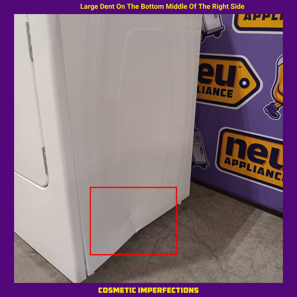 Pictures of Maytag 7.0 cu ft Electric Dryer with Moisture Sensing and Quick Dry Cycle 30132SD68 - MED6200KW - Scratch & Dent (Moderate) - Neu Appliance Outlet - Discount Appliance Outlet in Austin, Tx