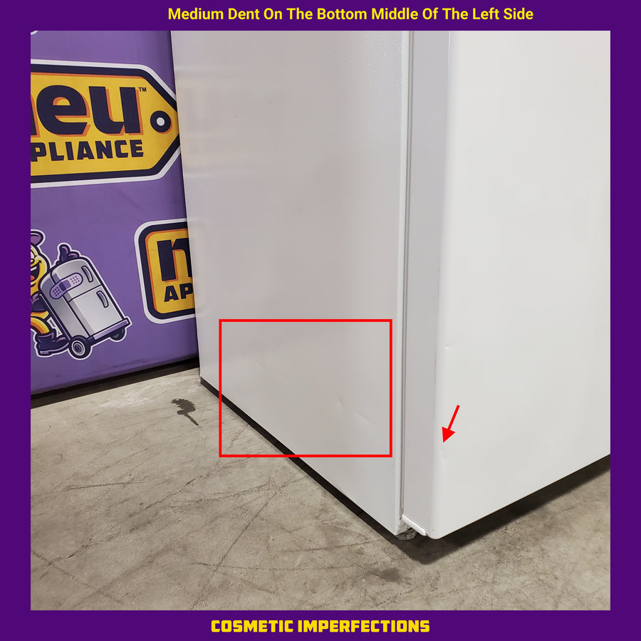 GE 21.3 Cu. Ft. Frost-Free Garage Ready Standup  Upright Freezer 25137SD693 - FUF21QRRWW - Scratch & Dent - Minor