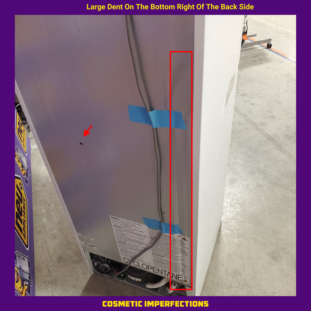 Pictures of Frigidaire 7 Cu. Ft. Garage Ready Upright Freezer 3SD1100 - FFUE0725AW - Scratch & Dent (Major) - Neu Appliance Outlet - Discount Appliance Outlet in Austin, Tx