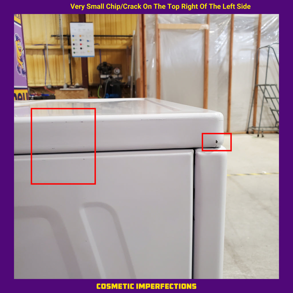 Whirlpool Top Load 3.5 Cu. Ft. Washer with Deep Water Wash Option WTW4816FW - Open Box and Whirlpool Vented 7.0 Cu. Ft. Electric Dryer 16048 - WED4815EW - Scratch & Dent (Minor)