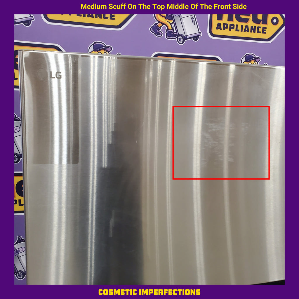 Pictures of LG 33" Wide 24 cu ft Top Freezer Refrigerator with Internal Water Dispenser and LED Lighting 21SD007 - LRTLS2403S - Scratch & Dent (Moderate) - Neu Appliance Outlet - Discount Appliance Outlet in Austin, Tx