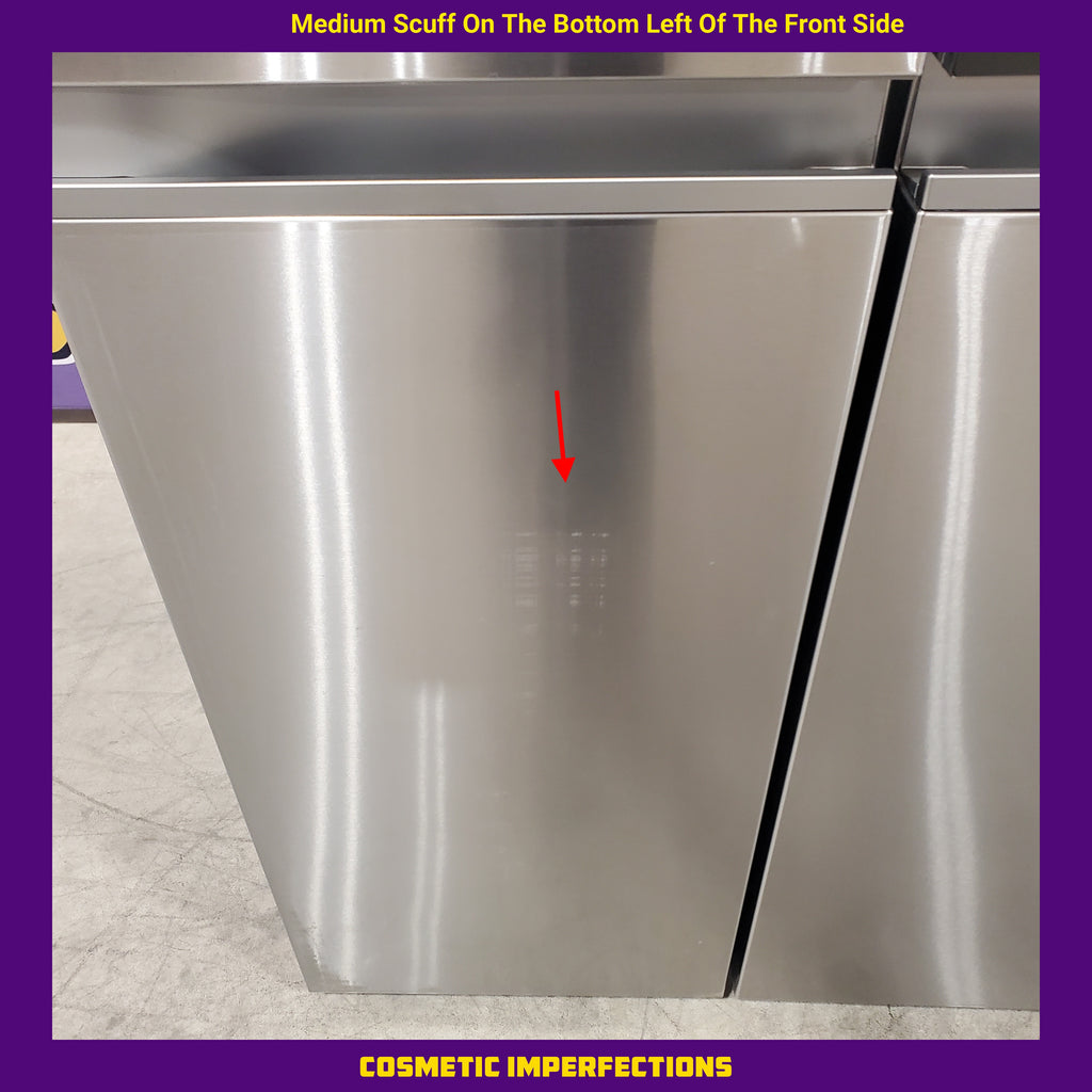 LG 27 cu. ft. Side-By-Side InstaView® Refrigerator in PrintProof Stainless Steel 3SD655 - LRS0S2706S - Scratch & Dent (Minor)