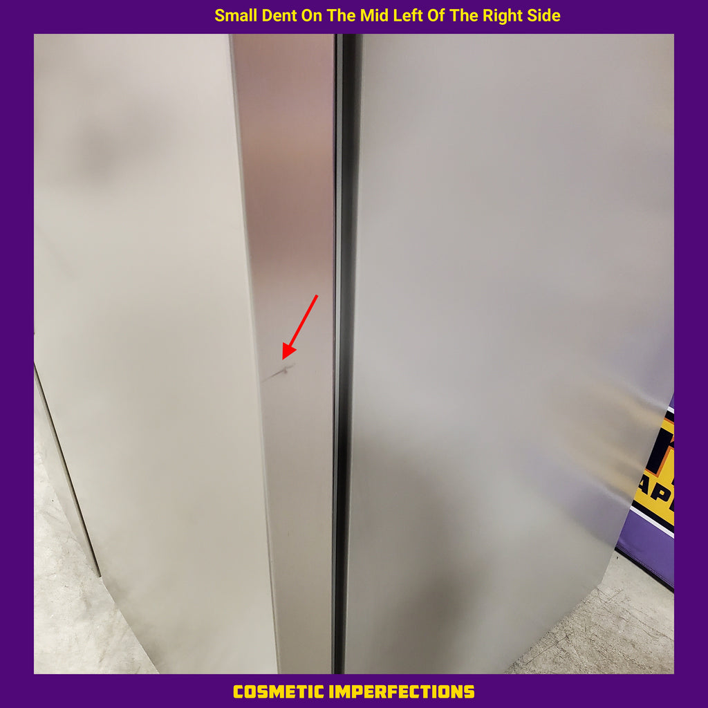 Pictures of Whirlpool 20.85 Cu. Ft. Side-by-Side Counter-Depth Refrigerator with In-Door Ice & Water in Stainless Steel 22132SD131 - WRSC6536RZ - Scratch & Dent (Minor) - Neu Appliance Outlet - Discount Appliance Outlet in Austin, Tx