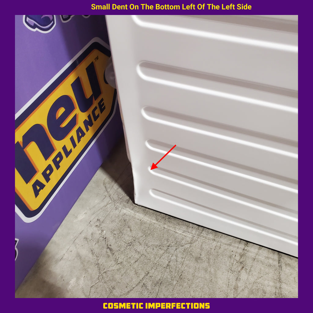 Pictures of 24" Wide Electrolux Compact Front Load 2.4 cu ft Washer with LuxCare Wash System and Steam Refresh Cycle - 3SD373 - ELFW4222AW - Scratch & Dent (Minor) - Neu Appliance Outlet - Discount Appliance Outlet in Austin, Tx