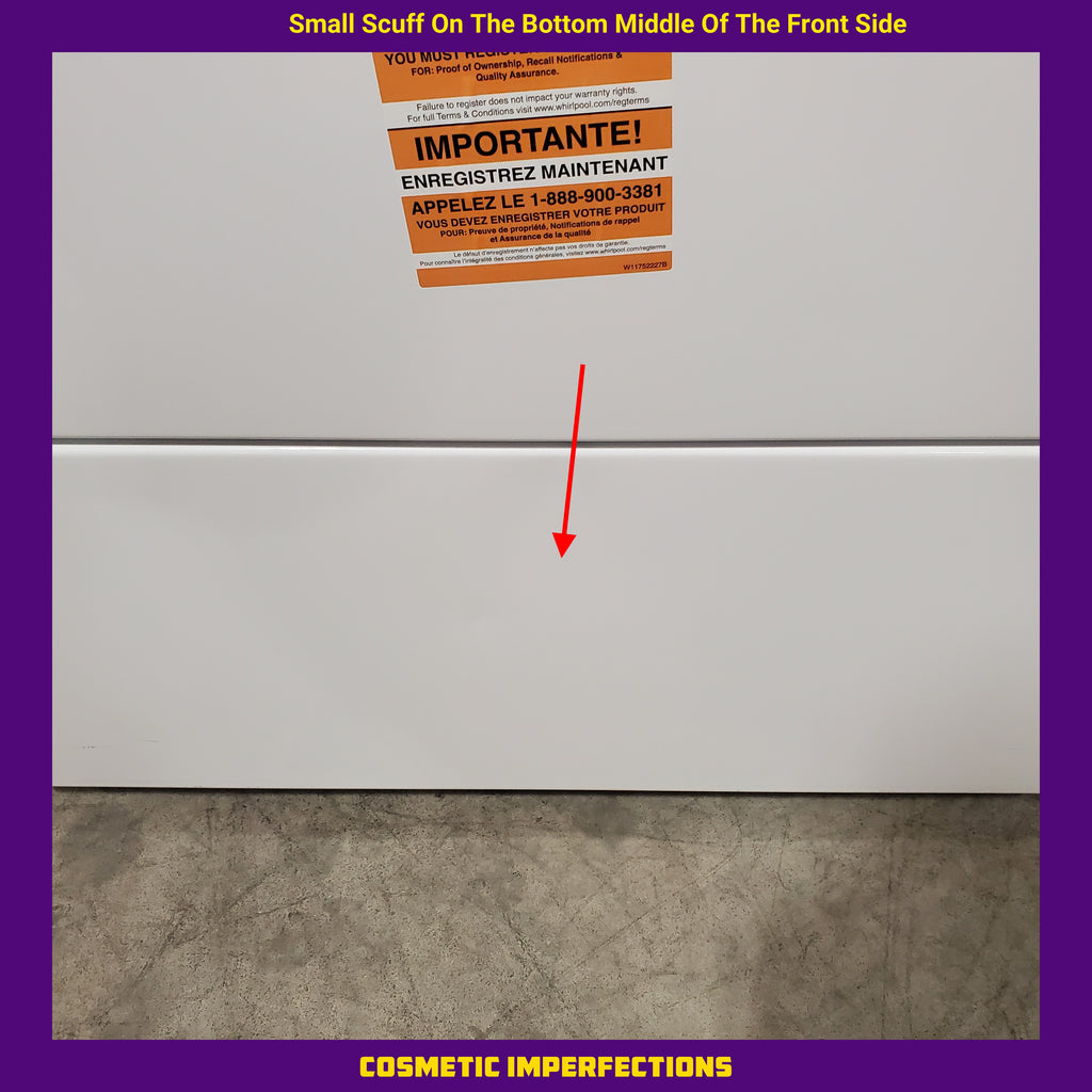 Pictures of Whirlpool 3.5 cu. ft. High Efficiency Top Load Washing Machine with Deep Water Wash WTW4816FW - Open Box and Whirlpool White Electric 7.0 Cu. Ft. Dryer with Auto Dry WED4950HW - Scratch & Dent (Minor) - Neu Appliance Outlet - Discount Appliance Outlet in Austin, Tx
