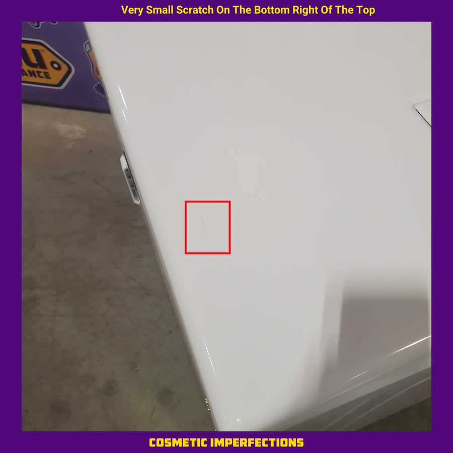 MayTag 7.0 cu. ft. Top Load Electric Wrinkle Prevent Dryer 22133SD202 - MED4500MW - Scratch & Dent (Minor)