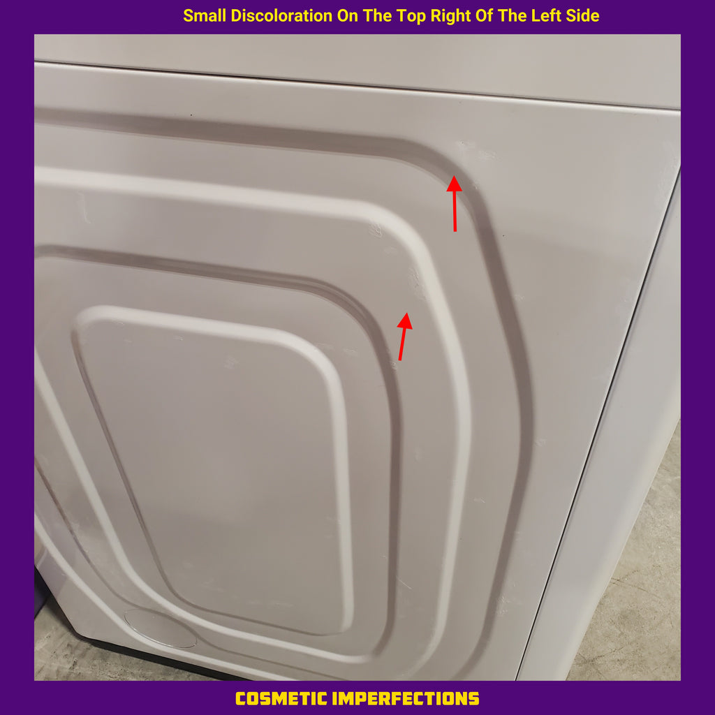 Samsung White Top Load 5.0 Cu. Ft. Washer with Super Speed WA50R5400AW - Certified Refurbished and Samsung White Electric 7.4 Cu. Ft. Dryer with Sensor Dry 16035 - DVE50R5200W - Certified Refurbished