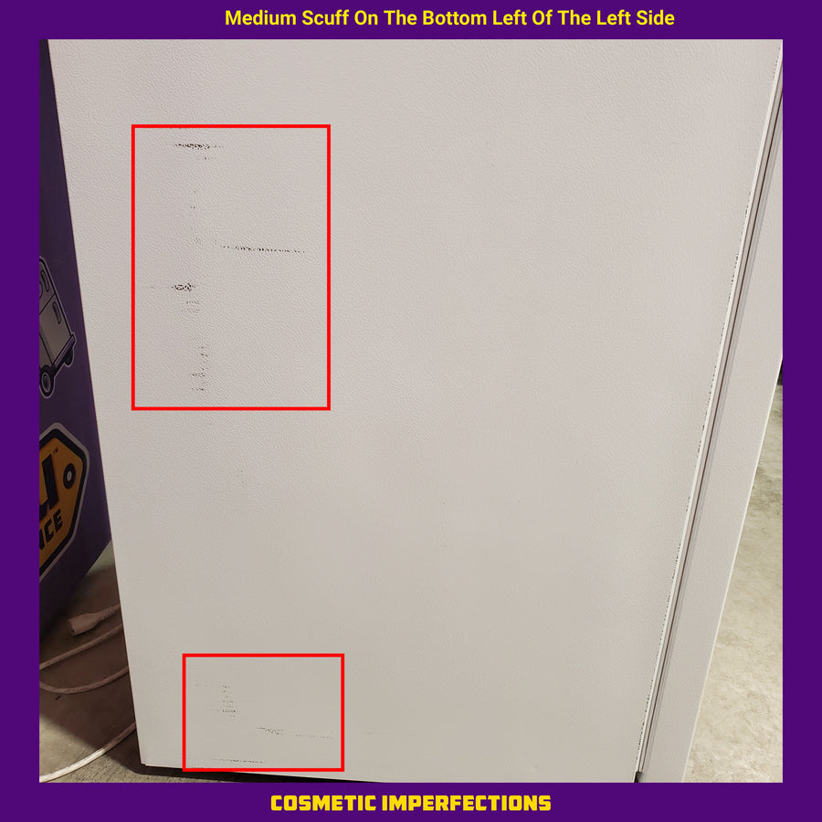 Vissani 14.2 cu. ft. Top Freezer Refrigerator in White, Garage Ready 25139SD814 - MDTF14WH5 - Scratch & Dent (Minor)