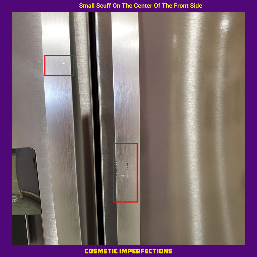 Whirlpool French Door Bottom Mount Refrigerator in Fingerprint Resistant Stainless Steel 22132SD142 - WRMF3636RZ - Scratch & Dent (Minor)