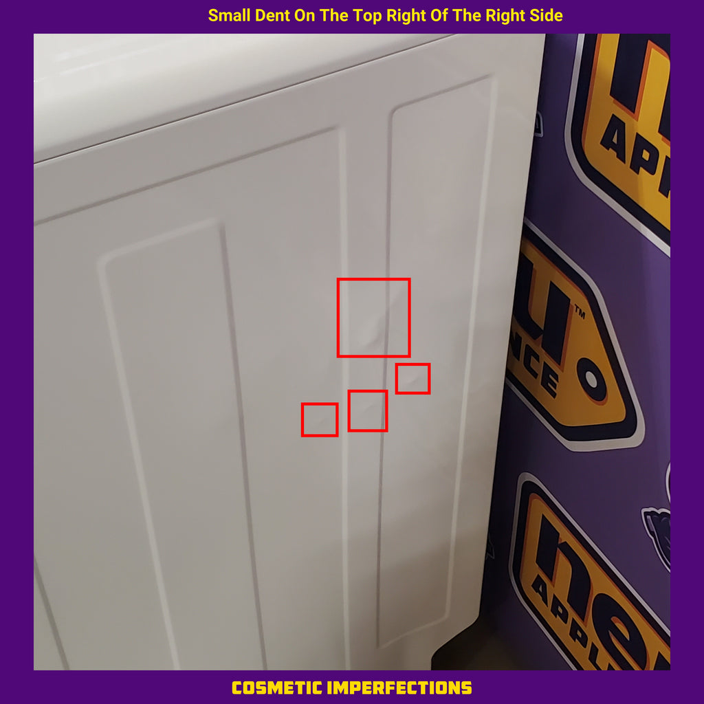 Pictures of Electrolux 8.0 Cu. Ft. Front Load Perfect Steam™ Gas Dryer with LuxCare® Dry and Instant Refresh ELFG7626BW - Scratch & Dent (Minor) - Neu Appliance Outlet - Discount Appliance Outlet in Austin, Tx