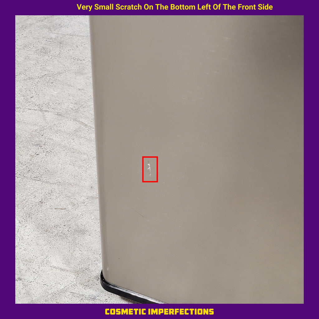 Pictures of Vissani 7.1 cu. ft. Top Freezer Refrigerator with Adjustable Shelf in Stainless Steel MDFF7SS - Scratch & Dent (Minor) - Neu Appliance Outlet - Discount Appliance Outlet in Austin, Tx