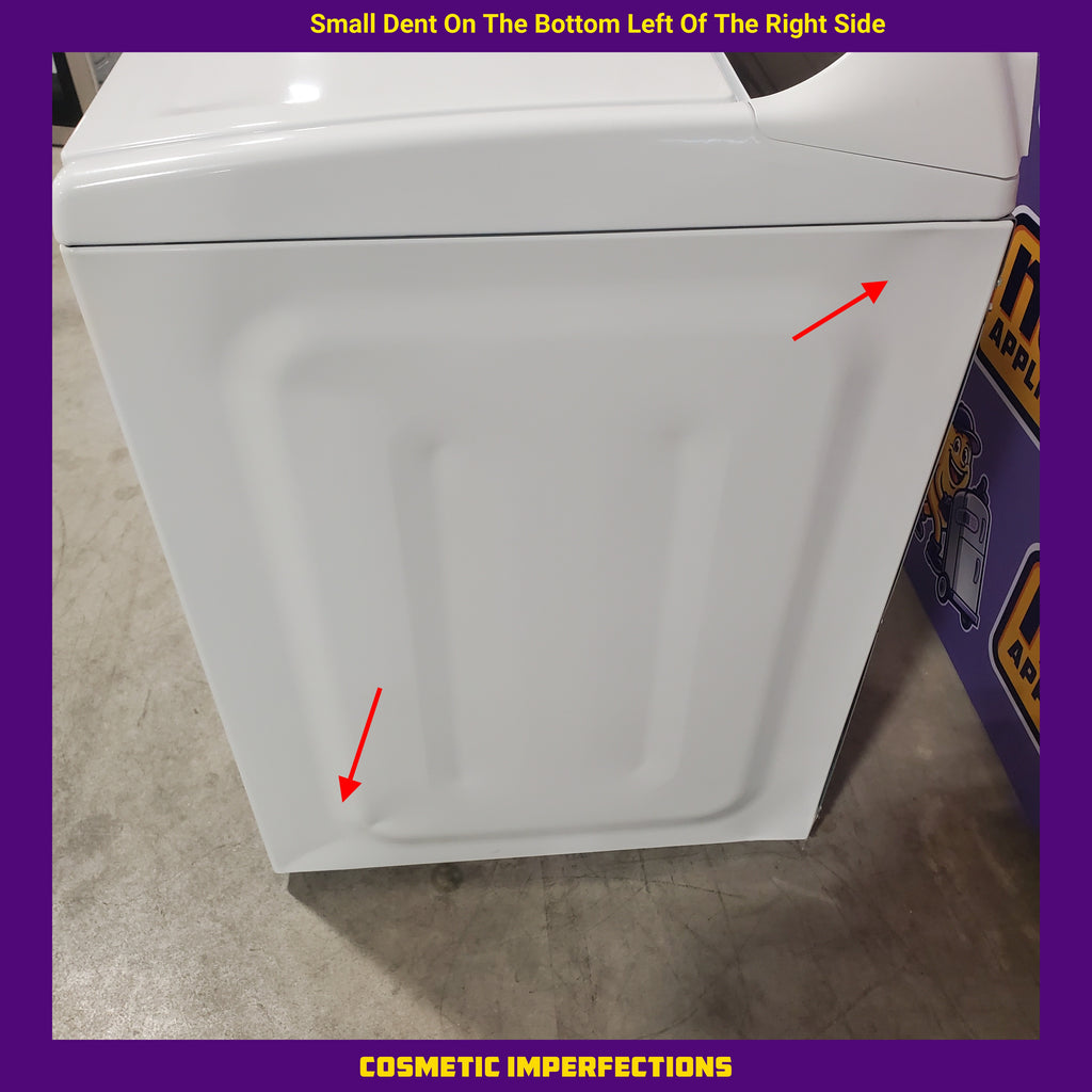 Pictures of Whirlpool Top Load Impeller 4.6 Cu. Ft. Washer with Built-In Faucet WTW5010LW and Whirlpool Top Load Electric Moisture Sensing 7.0 Cu. Ft. Dryer with Steam WED5050LW - Scratch and Dent (Minor) - Neu Appliance Outlet - Discount Appliance Outlet in Austin, Tx
