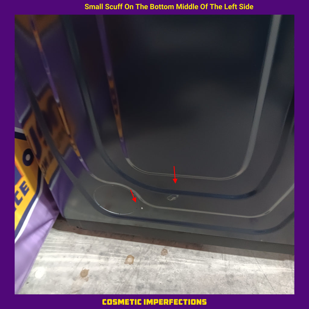 Samsung Brushed Navy Blue 7.4 cu. ft. Smart Vented Electric Dryer with Pet Care Dry and Steam Sanitize+ 6SD083 - DVE54CG7150D - Scratch & Dent (Minor)