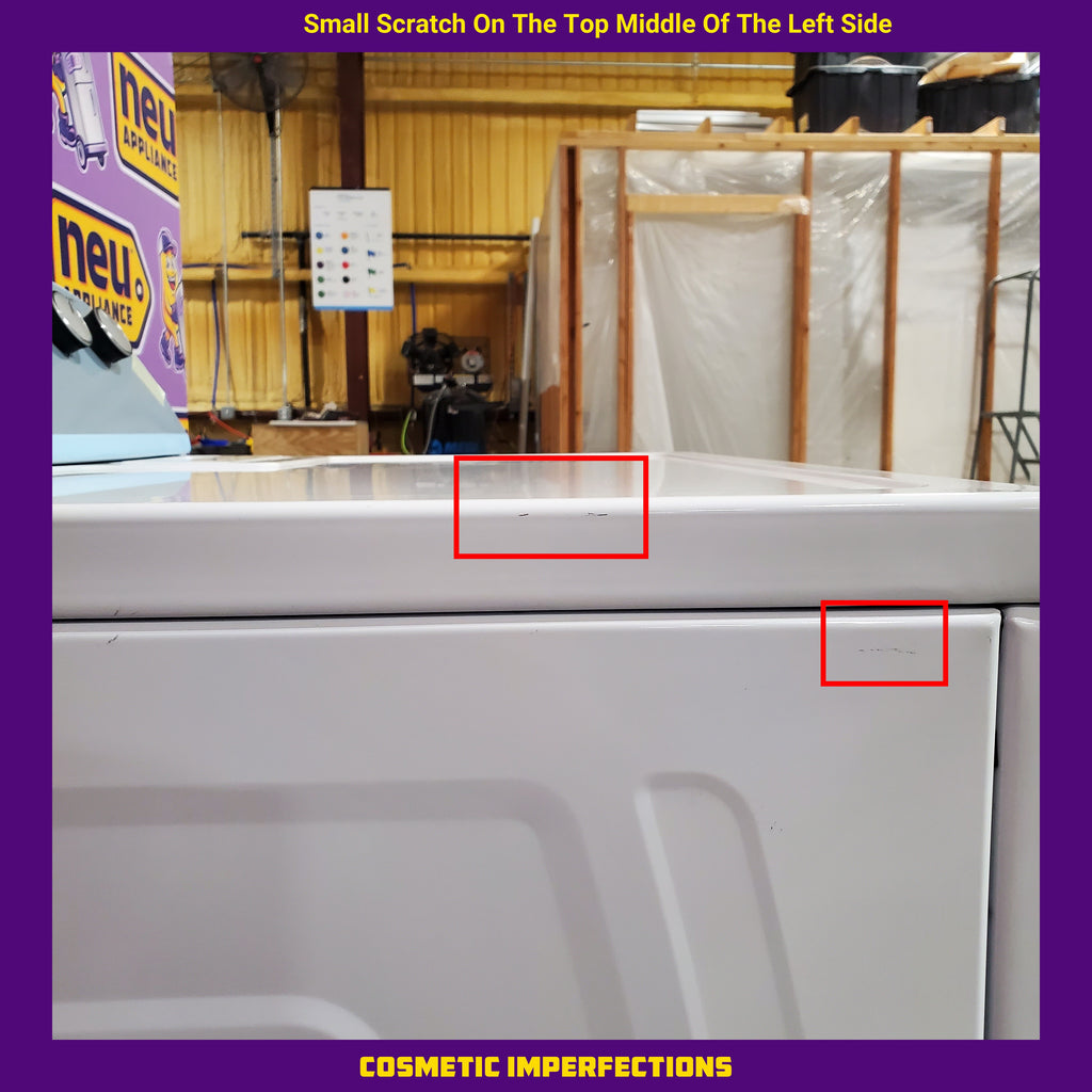 Whirlpool Top Load 3.5 Cu. Ft. Washer with Deep Water Wash Option WTW4816FW - Scratch & Dent (Minor) and Whirlpool Vented 7.0 Cu. Ft. Electric Dryer 16046 - WED4815EW - Scratch & Dent (Minor)