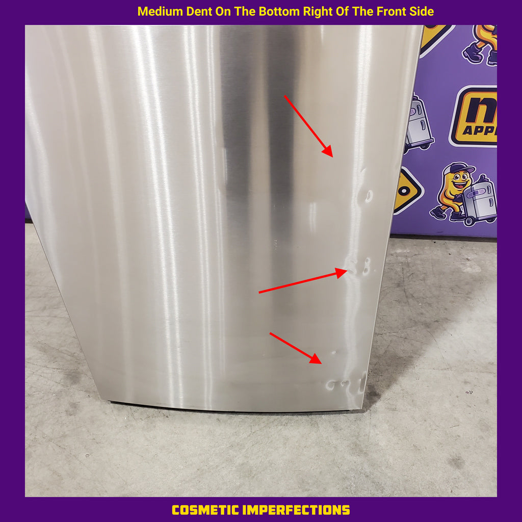 Pictures of Frigidaire 30" Wide 20 cu ft Top Freezer Refrigerator with EvenTemp™ Cooling System in Stainless Steel 3SD821 - FFTR2045VS - Scratch & Dent (Moderate) - Neu Appliance Outlet - Discount Appliance Outlet in Austin, Tx