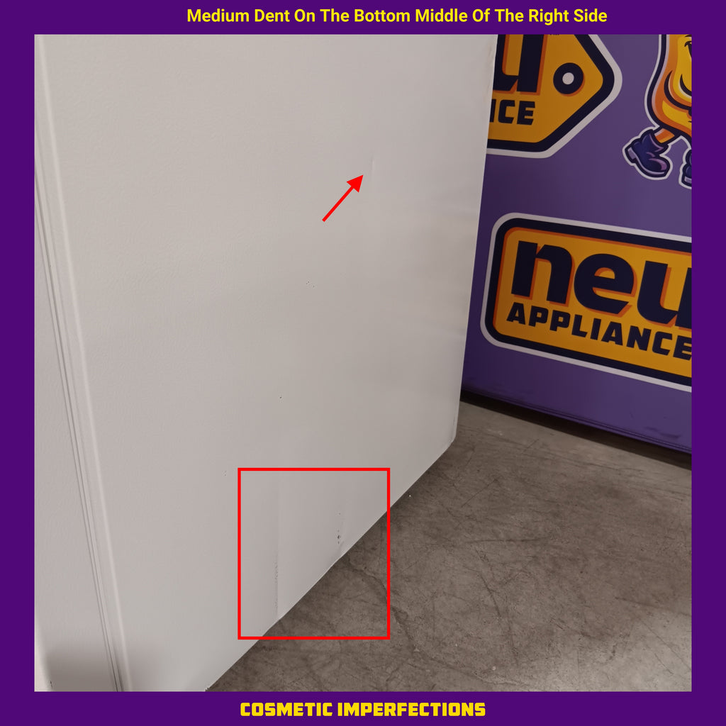 Vissani 14.2 cu. ft. Top Freezer Refrigerator in White, Garage Ready 251311SD936 - MDTF14WH5 - Scratch & Dent (Minor)