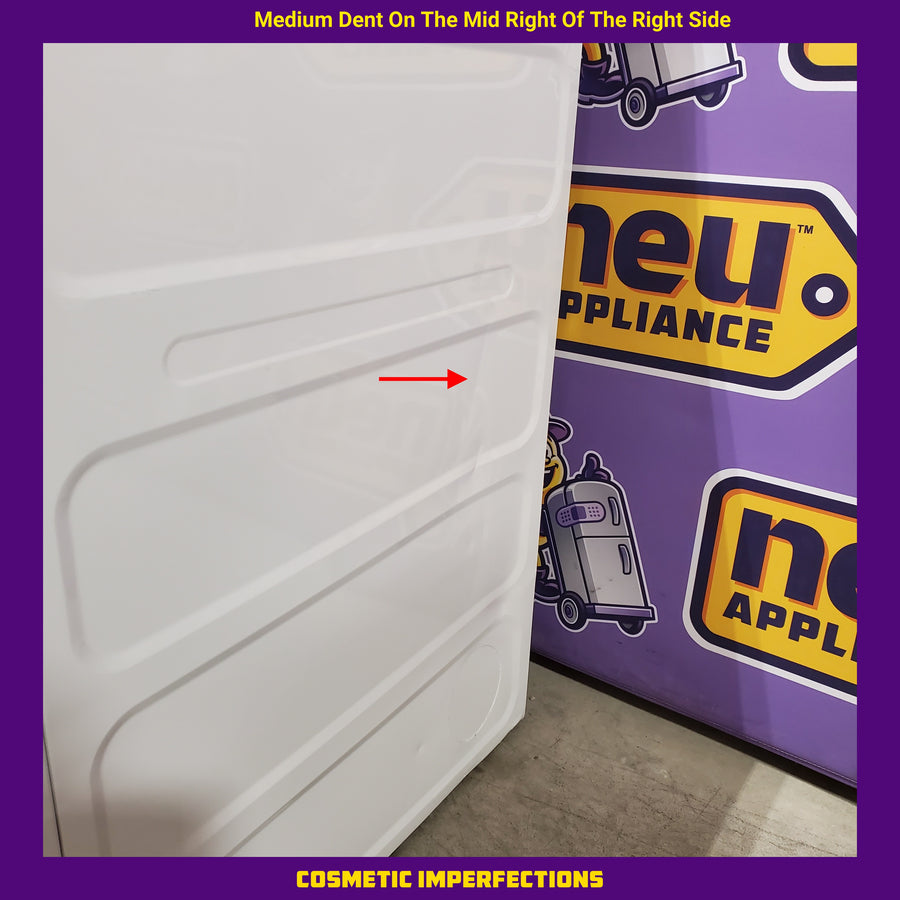 GE White Top Load 4.0 Cu. Ft. Capacity Washer with Stainless Steel Wash Basket GTW325ASWWW - New in Box and GE White Electric 7.2 Cu. Ft. Dryer with Aluminized Alloy Drum 16207 - GTD42EASJWW - Certified Refurbished
