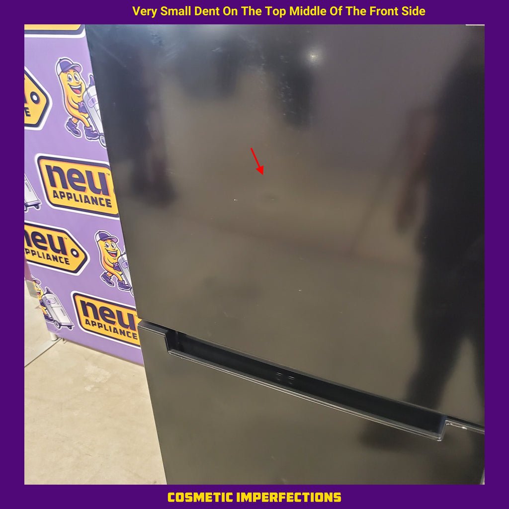Pictures of Vissani Black Top Freezer 10.1 Cu. Ft. Refrigerator with No Frost Design MDTF10BKES4 - Scratch and Dent (Minor) - Neu Appliance Outlet - Discount Appliance Outlet in Austin, Tx