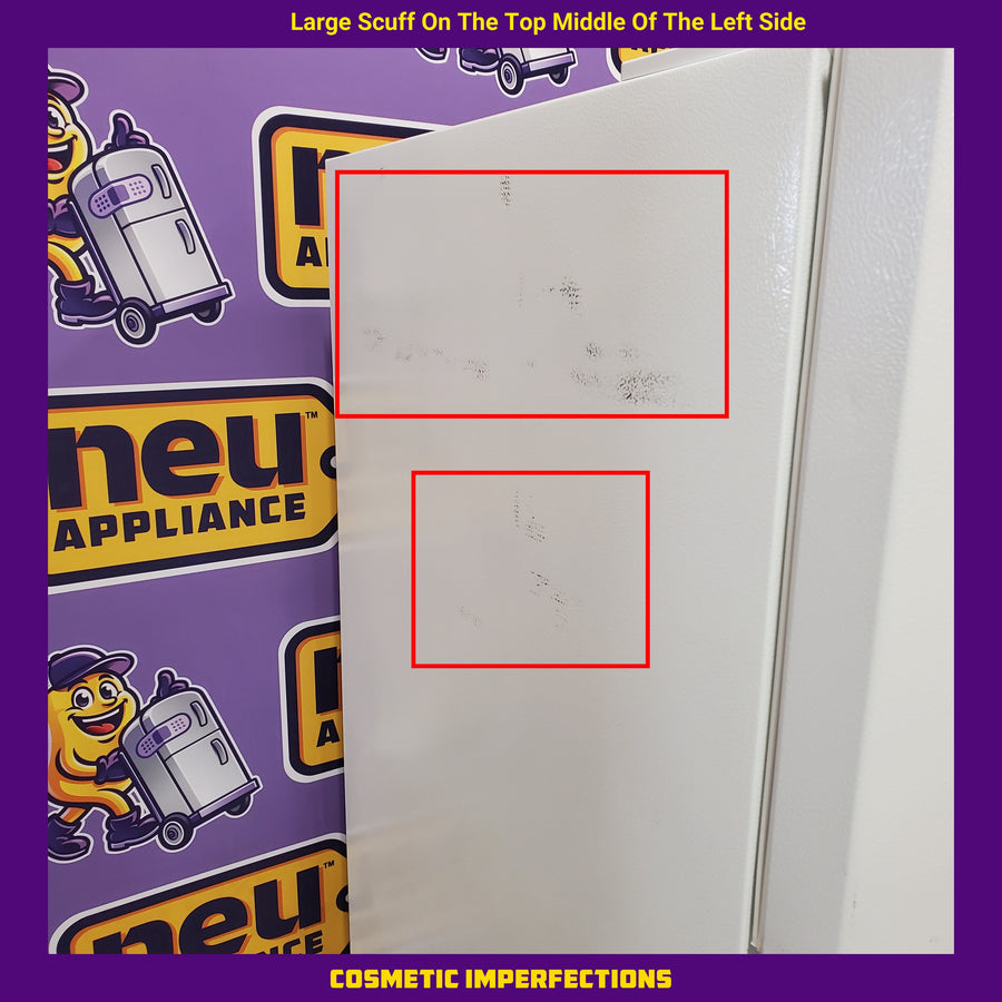 Vissani 14.2 cu. ft. Top Freezer Refrigerator in White, Garage Ready 251310SD886 - MDTF14WH5 - Scratch & Dent (Minor)