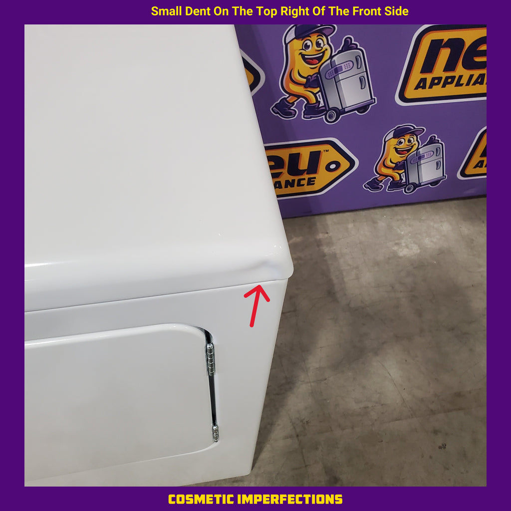 Pictures of Maytag 4.7 cu. ft. Smart Top Load Washing Machine with Extra Power Button and Deep Fill Option MVW6230HW - Open Box and Maytag 7.0 cu. ft. Electric Dryer with Moisture Sensing and Quick Dry Cycle 15029 - MED6200KW - Scratch & Dent (Minor) - Neu Appliance Outlet - Discount Appliance Outlet in Austin, Tx